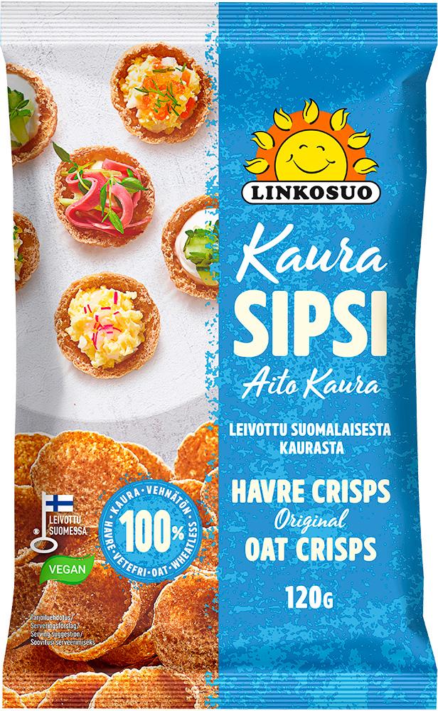 Original Oat Crisps 120 g - Linkosuo